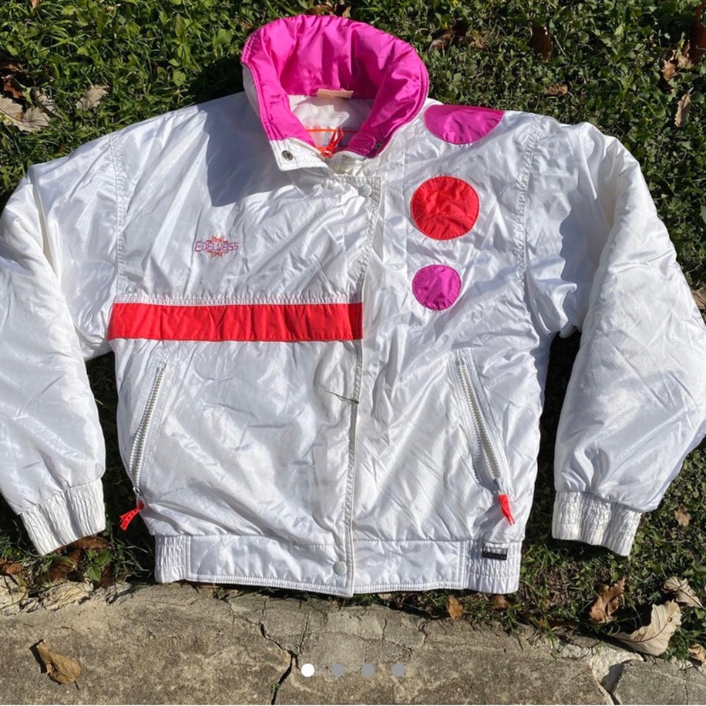 Vintage Edelweiss Skiwear Puffer Jacket